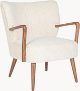 Plyšové kreslo's opierkami Moritz