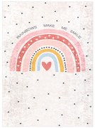 Koberec JUNIOR 51300.802 dúha, béžový