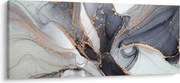 Obraz - Šedý mramor (120x50 cm)
