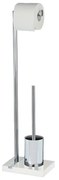 Toaletná kefa s držiakom na toaletný papier Wenko Noble