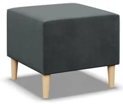 Taburetka BLANK Elegant tmavosivá