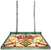 Prezent 1715 - Luster na reťazi TIFFANY BILLIARD 3xE27/60W/230V
