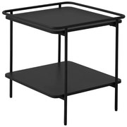 Dizajnový odkladací stolík Harinder 45 cm čierny