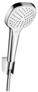 Hansgrohe Croma Select E, sprchový set 110 Vario s hadicou 1600 mm, biela/chrómová, HAN-26413400