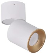 Bodové svietidlo NIXA 1xGU10/10W/230V biela/zlatá