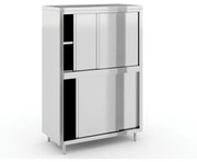 Nerezová skriňa na riad, 1200 x 500 x 1800 mm