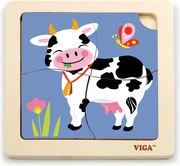 Puzzle na podložke Viga 51313 krava
