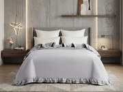 Prehoz na posteľ MONTEGO, svetlosivý Rozmer: 170 x 210 cm