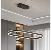 Brilagi - LED luster na lanku PONDIE LED/43W/230V 80x30 cm čierna