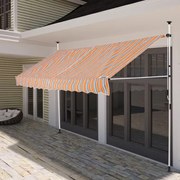 InternetovaZahrada Markíza 400 cm - oranžová/modrá