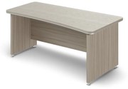 Ergonomický stôl TopOffice 180 x 94,8 cm, pravý, driftwood