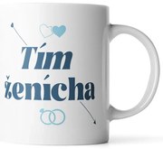 Sablio Hrnček Tím ženícha - 200 ml - espresso