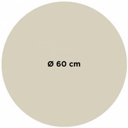 COMPACT 12 PEANUT - STOLOVÁ DOSKA Ø60 cm
