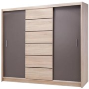 Skriňa Sevilla 250 dub sonoma/lava