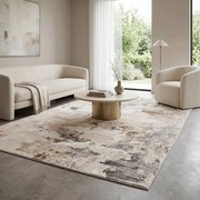 Dekorstudio Moderný koberec s vysokou gramážou OMEGA1 K – krémový Rozmer koberca: 120x170cm