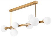 Luster na tyči ASTRO 8xG9/5W/230V zlatá