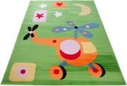 TA Koberec A648A GREEN KINDER CFV Rozmer: 140x190 cm