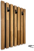 Dekorstudio Nástenný vešiak na oblečenie Lamele Panel 40cm