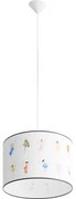 Sollux SL.1417 - Detský luster na lanku FAIRY 1xE27/15W/230V pr. 40 cm