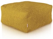 Podnožka Boucle horčicová kocka