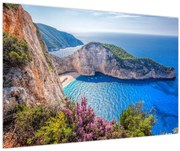 Obraz - Pláž Navagio, Grécko (90x60 cm)