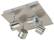 Eglo 93696 - LED bodové svietidlo PIERINO 4xLED/5W/230V