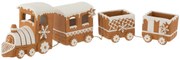 Vianočný perníkový vláčik Gingerbread Train - 45*8*13cm