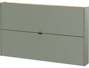 Zeleno-sivá výklopná skrinka na topánky Ameca – Germania