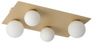 Stropné svietidlo ARGON 4xG9/12W/230V zlatá