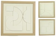 Abstraktné 3D obraz MOSAIC, 38x38 cm - rôzne druhy
