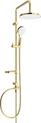 Mexen sprchový set X05 s hornou hlavicou 22,5cm, čierna, 798050591-70