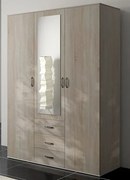 Šatníková skriňa Ozyrys 150 cm, dub sonoma