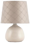Rabalux 4380 - Stolná lampa ELLIE E14/40W béžová