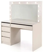 Toaletný stolík Hollywood XL II, krémová