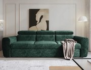 Módna zelená pohovka Napoli je ideálna do obývacej izby.