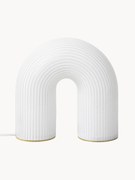 Stmievateľná stolová LED lampa's drážkovanou štruktúrou Vuelta, rôzne veľkosti