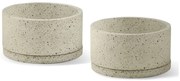 Betónové kvetináče v súprave 2 ks ø 30 cm Terrazzo – Bonami Selection