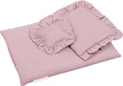 Súprava obliečok pre bábiky sýto ružová 28x42cm