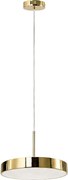 Toolight Toolight, LED závesné osvetlenie 30cm, 24W, APP1686-1CP, zlatá lesklá, OSW-06544