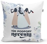 Sablio Vankúš Tím podpory nevesty: 40x40 cm