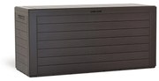 Záhradný box Woodebox hnedá, 280 l, 116 x 55 x 44 cm