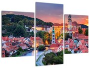 Obraz - Český Krumlov (90x60 cm)