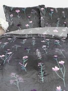 Predĺžené obliečky mikroplyš Exclusive – Vlčie maky tmavo sivá