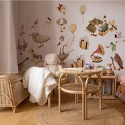 Gario Detská nálepka na stenu Goose vintage birthday - húsky na oslave