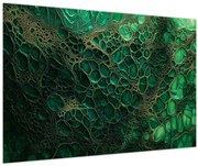 Obraz - Zelený mikroskopický záber (90x60 cm)