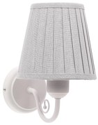 Nástenná lampa FIREZ 1xE27/40W/230V biela/šedá