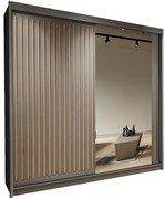 Skriňa Royal 203 Šedá /Lamela Wotan