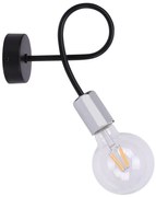 Nástenné svietidlo Edison, výber z 3 farieb, ch