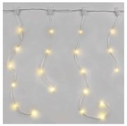 LED Vonkajšia vianočná reťaz 54xLED/8 funkcií 6,7x0,7m IP44 teplá biela