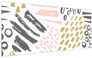 Obraz - Abstraktné ťahy (120x50 cm)